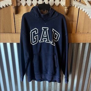 GAP Dark Blue Pullover with Logo Gap Teen size 18-20